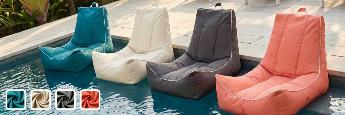 קולקציית צבעים לפוף צף לבריכה AQua Seat